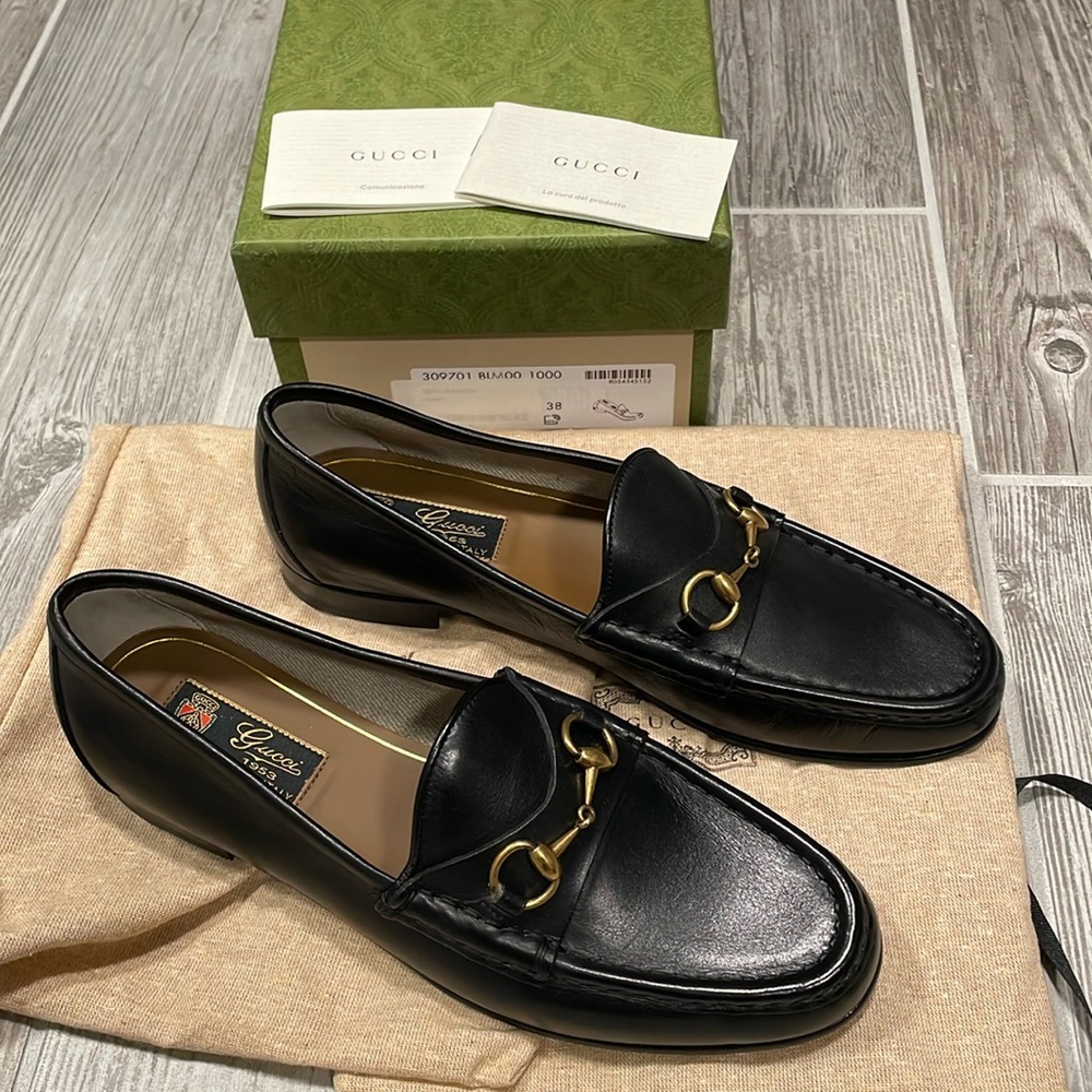 Gucci loafers - new - size 38